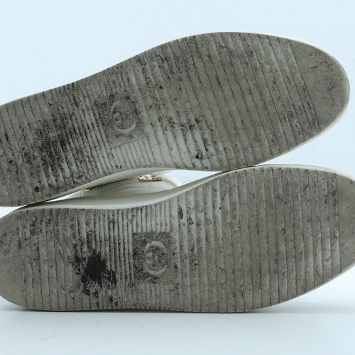 Glorious Mens White Synthetic Trainer UK 10 44 US 11