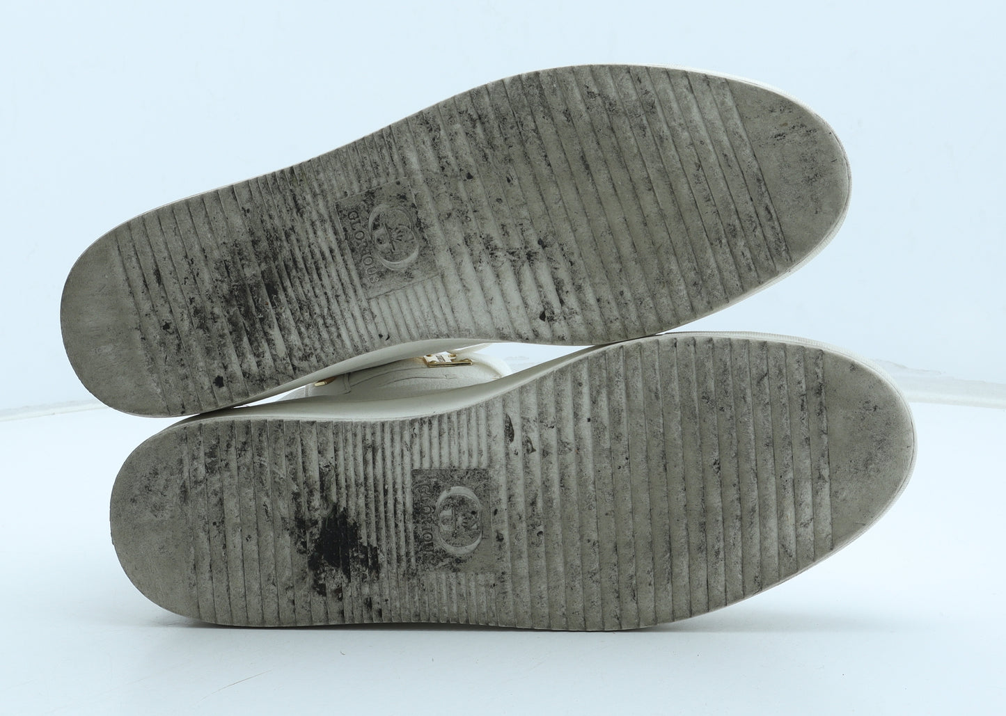 Glorious Mens White Synthetic Trainer UK 10 44 US 11