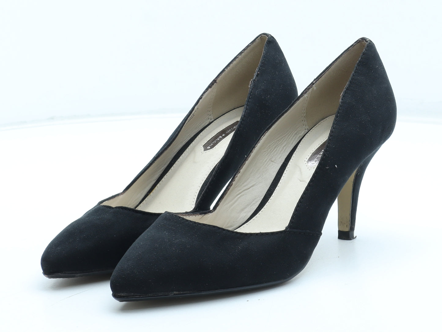 Dorothy Perkins Womens Black Polyester Court Heel UK
