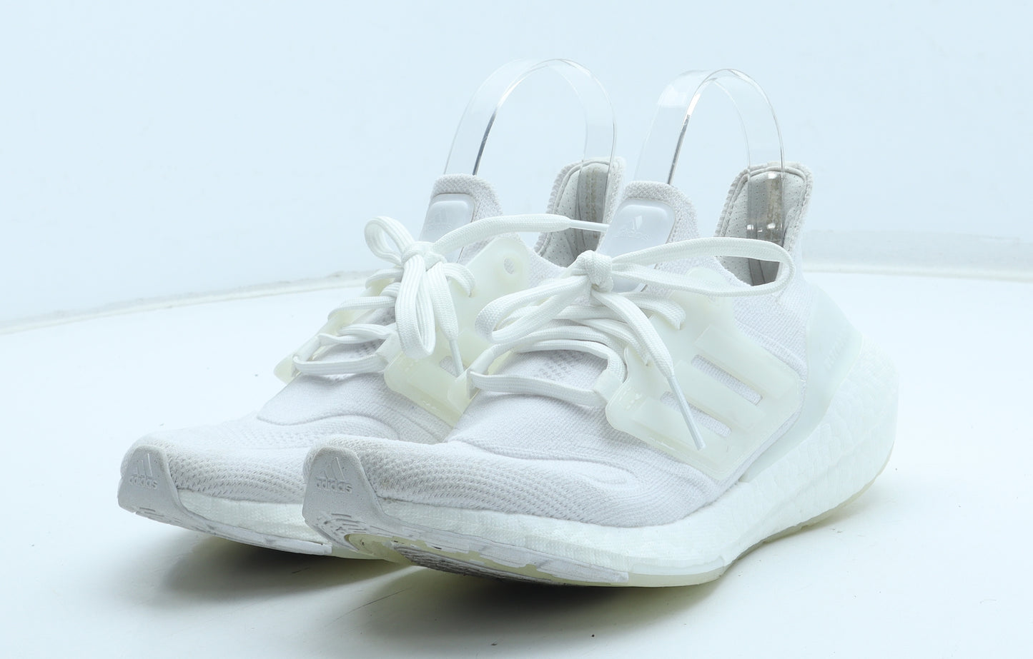 adidas Womens White Polyester Trainer UK