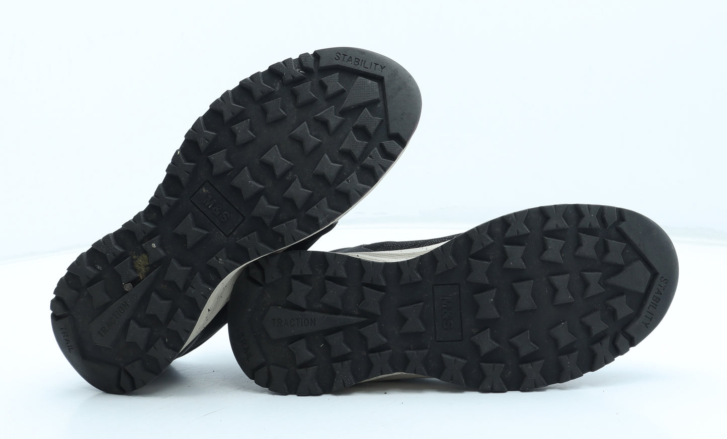 Marks and Spencer Womens Black Polyurethane Trainer UK