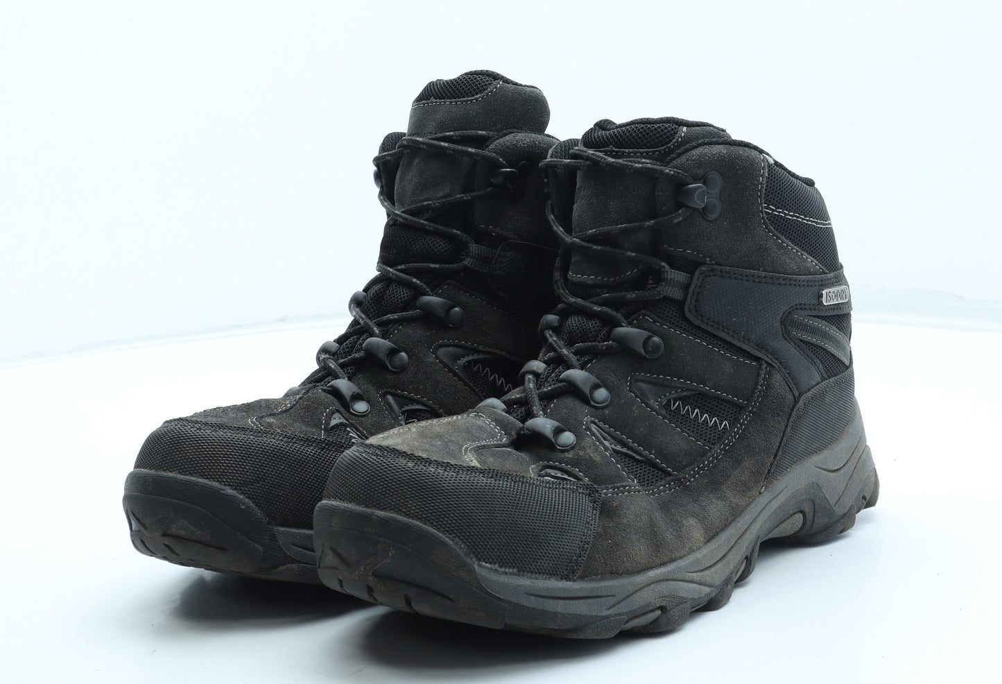 Mountain Warehouse Womens Grey Polyester Snow Boot Boot UK - Isodry