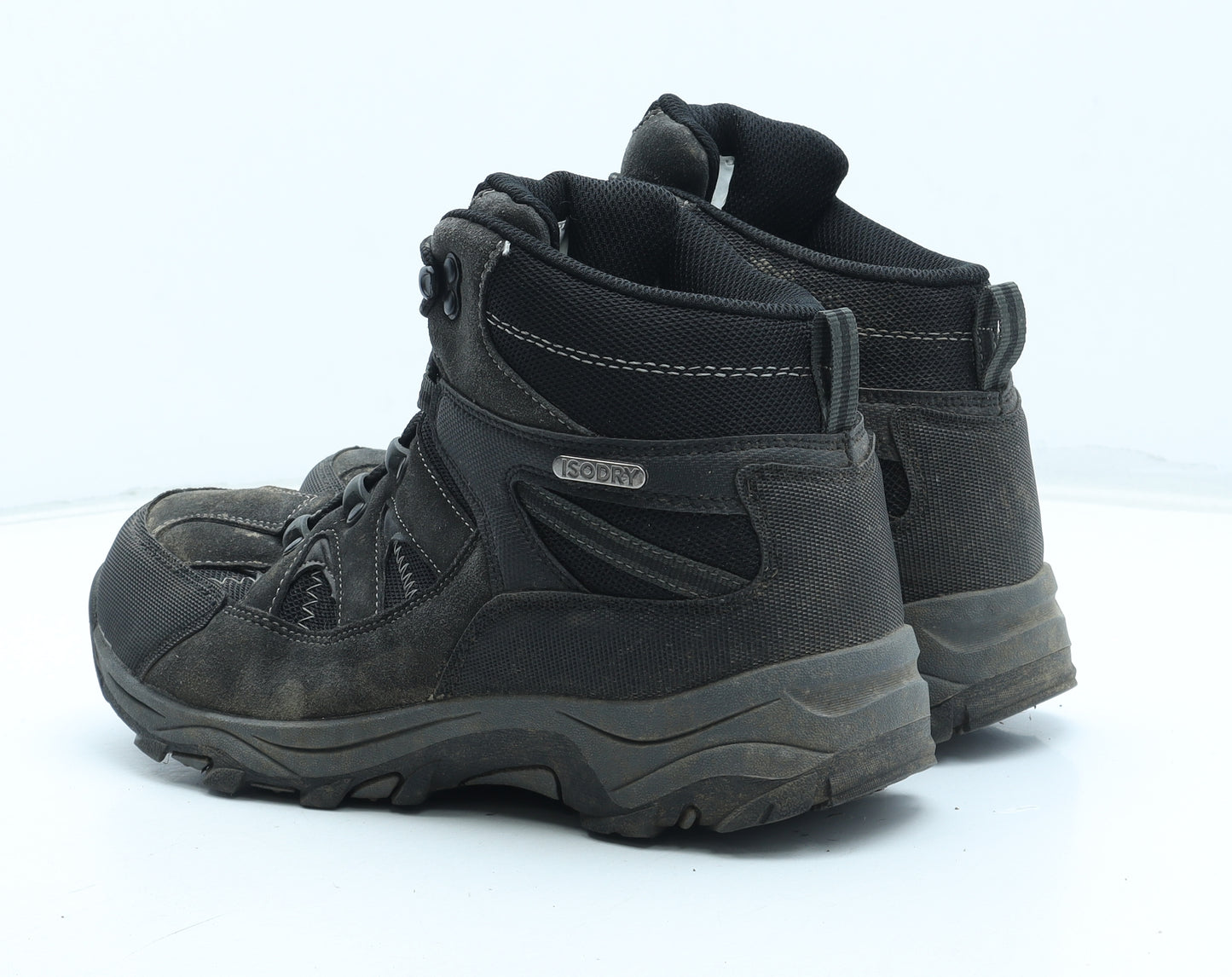 Mountain Warehouse Womens Grey Polyester Snow Boot Boot UK - Isodry