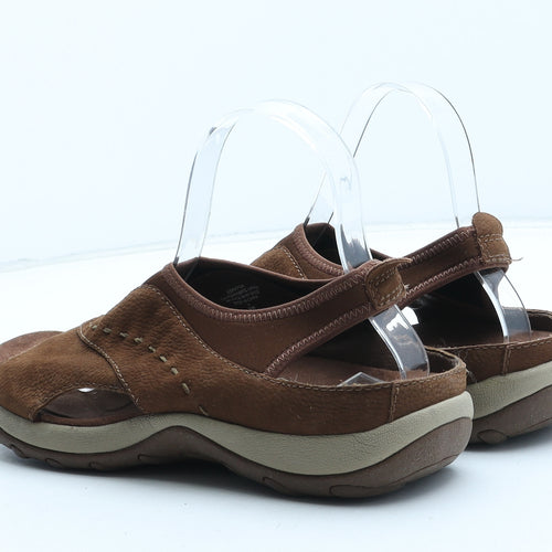 Easy Spirit Womens Brown Synthetic Slingback Sandal UK