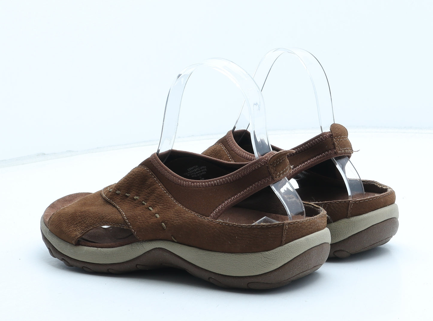 Easy Spirit Womens Brown Synthetic Slingback Sandal UK
