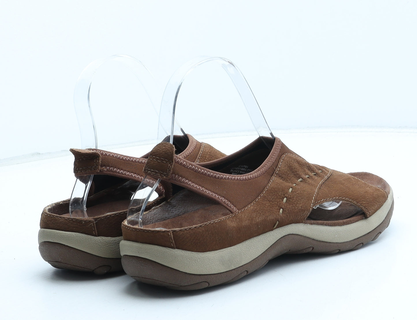 Easy Spirit Womens Brown Synthetic Slingback Sandal UK