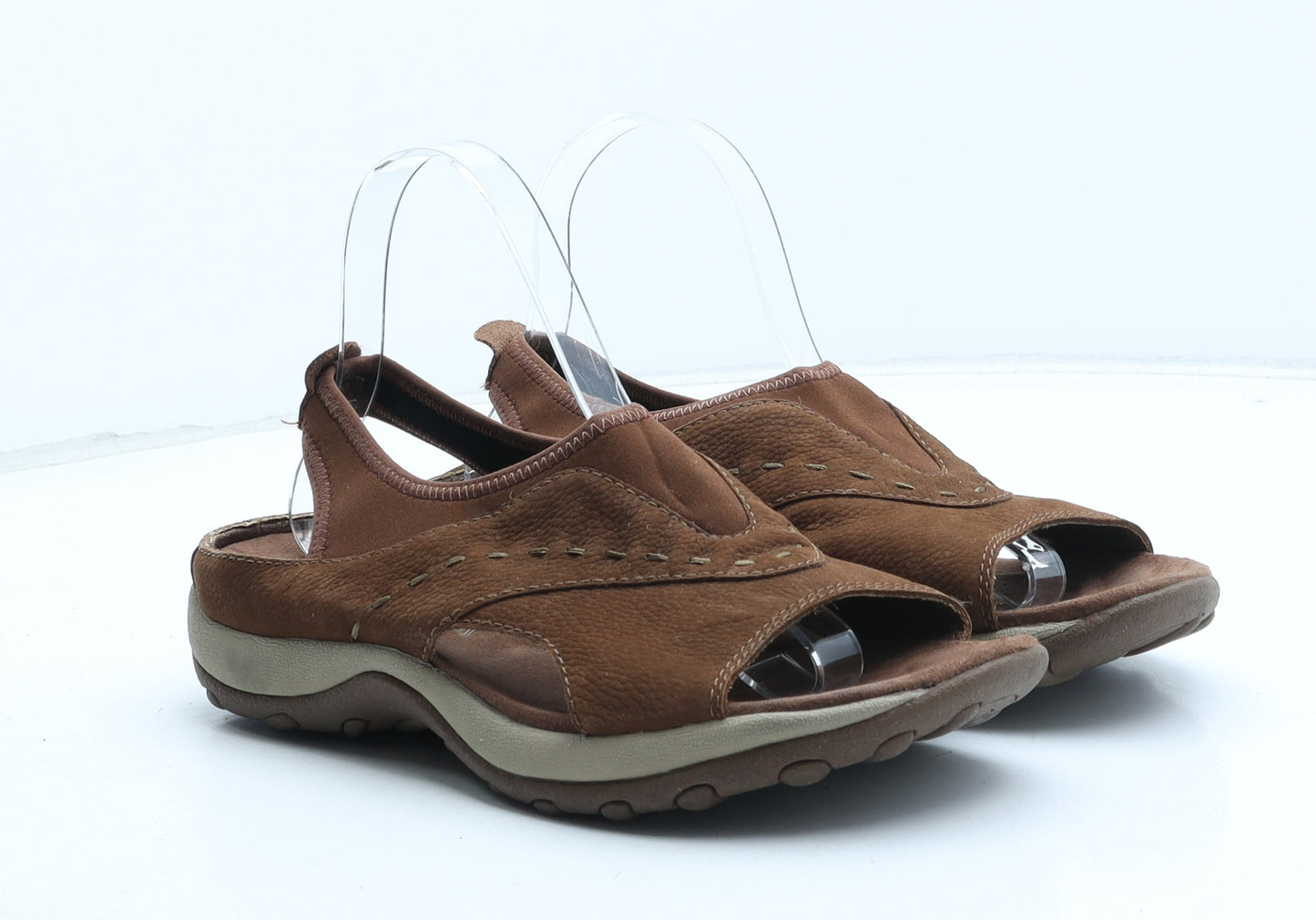 Easy Spirit Womens Brown Synthetic Slingback Sandal UK