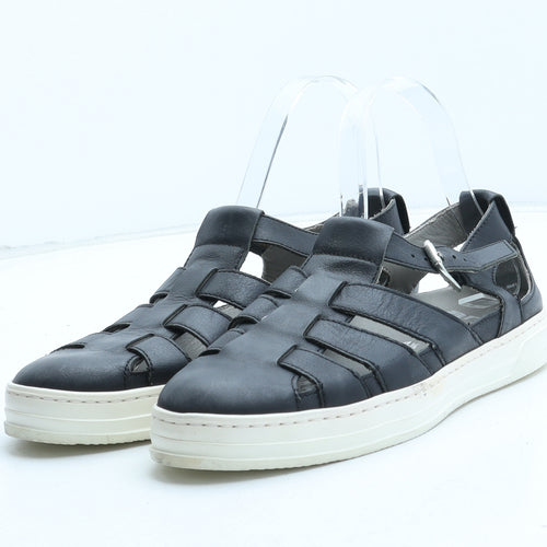 ara Womens Black Synthetic Fisherman Sandal UK