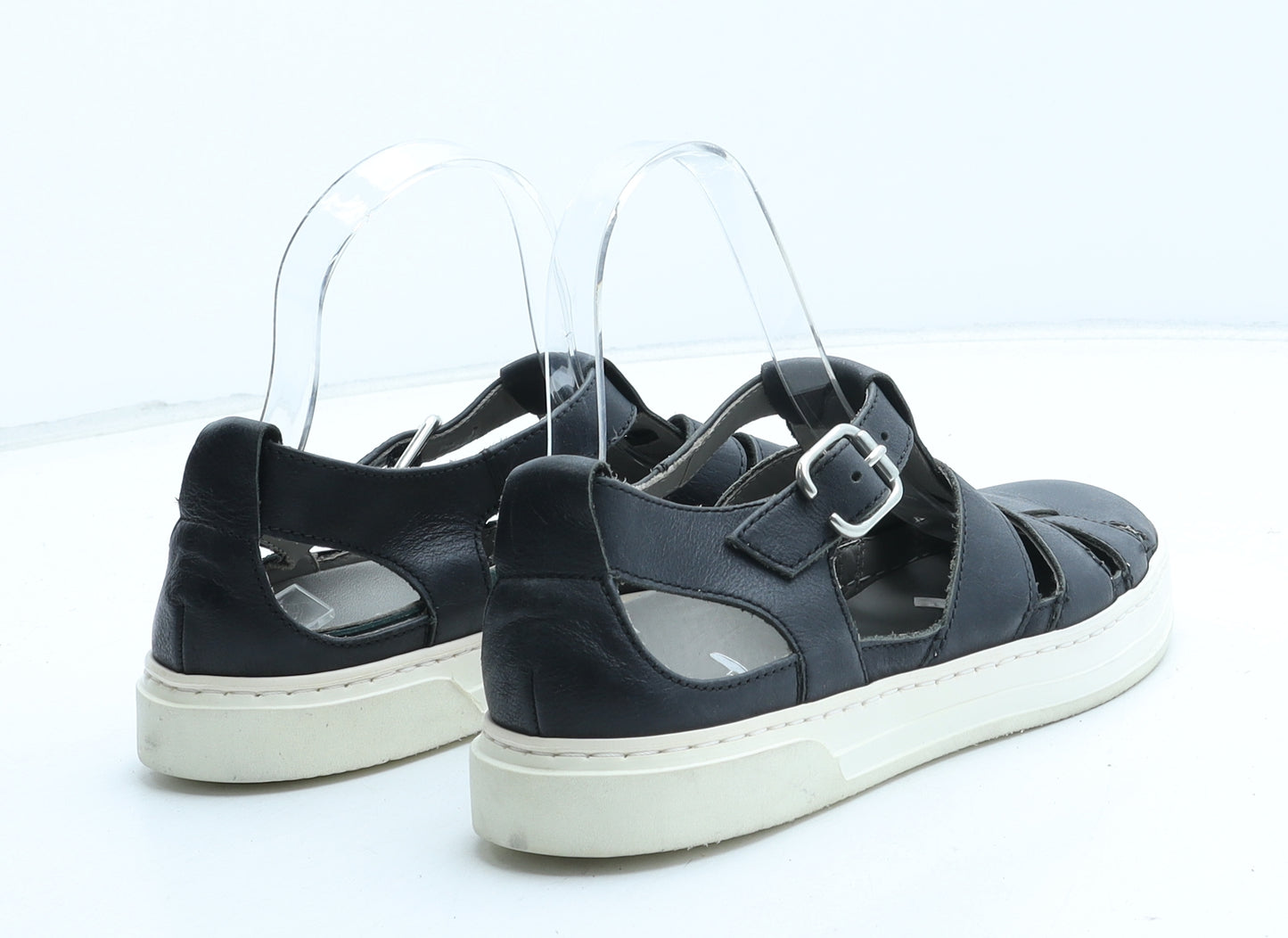 ara Womens Black Synthetic Fisherman Sandal UK