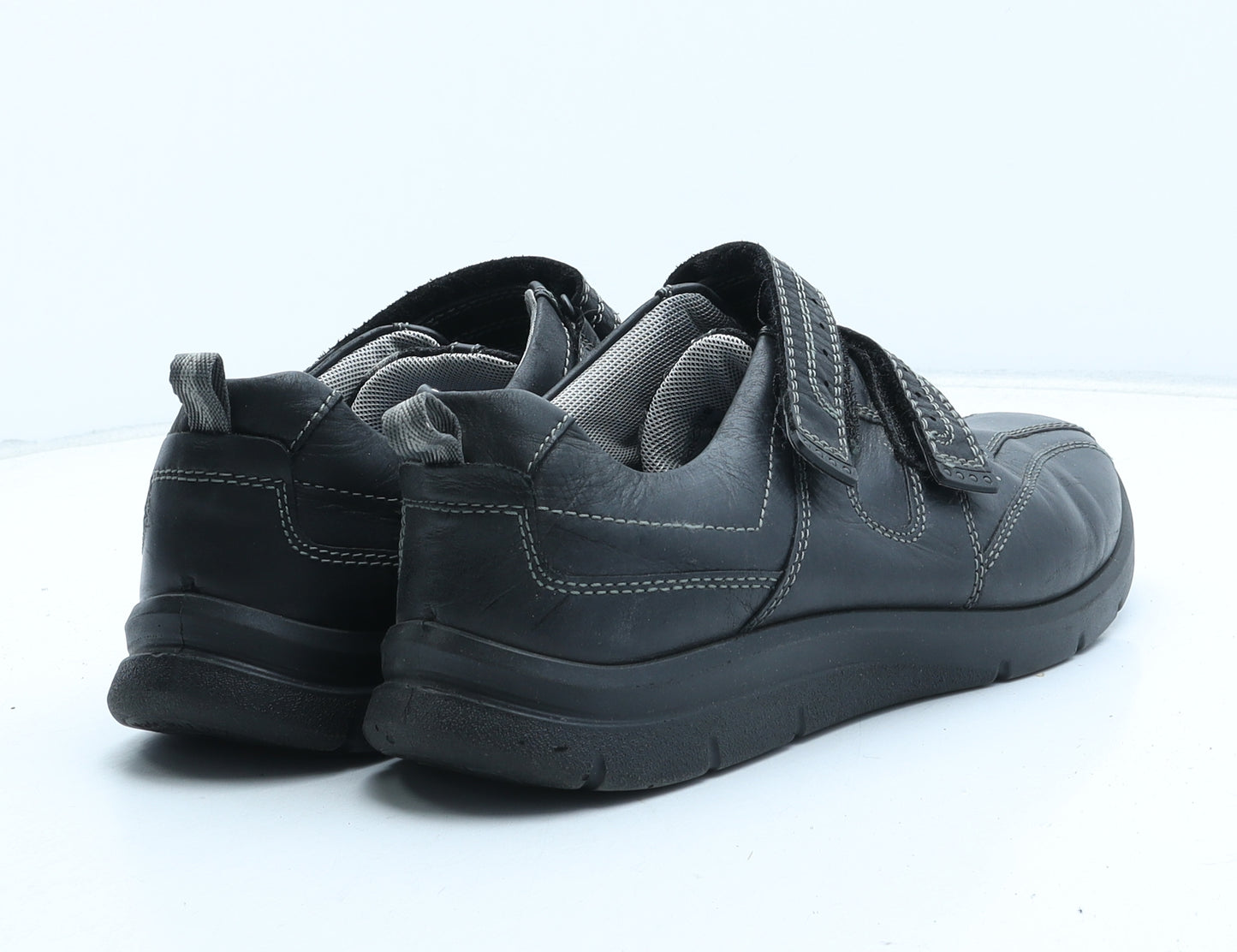 Hotter Mens Black Synthetic Slip On Casual UK 9