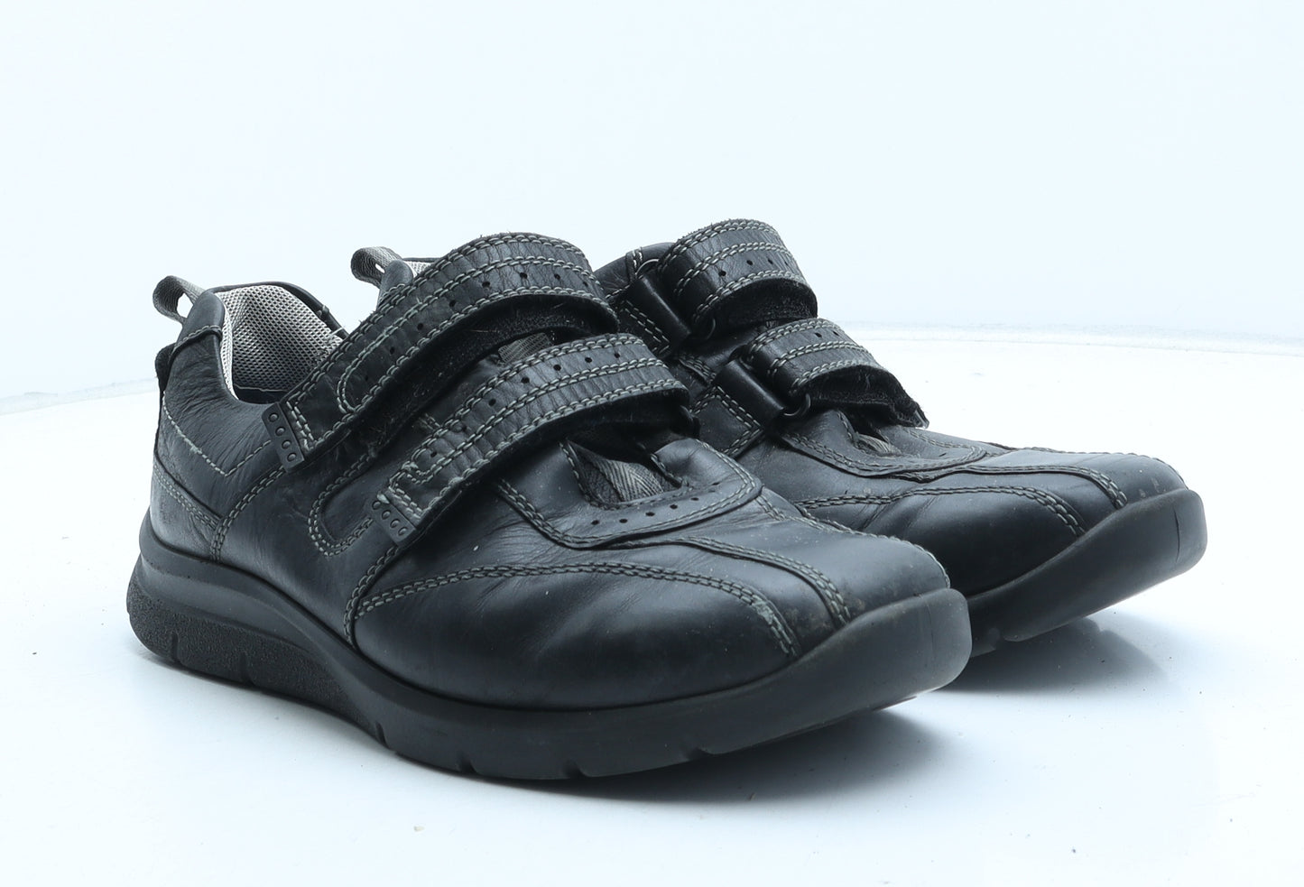 Hotter Mens Black Synthetic Slip On Casual UK 9