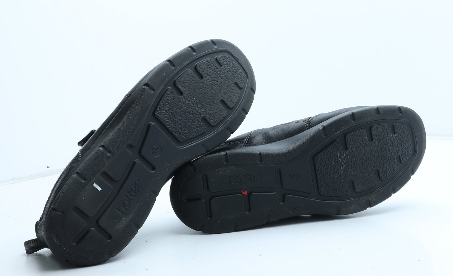 Hotter Mens Black Synthetic Slip On Casual UK 9
