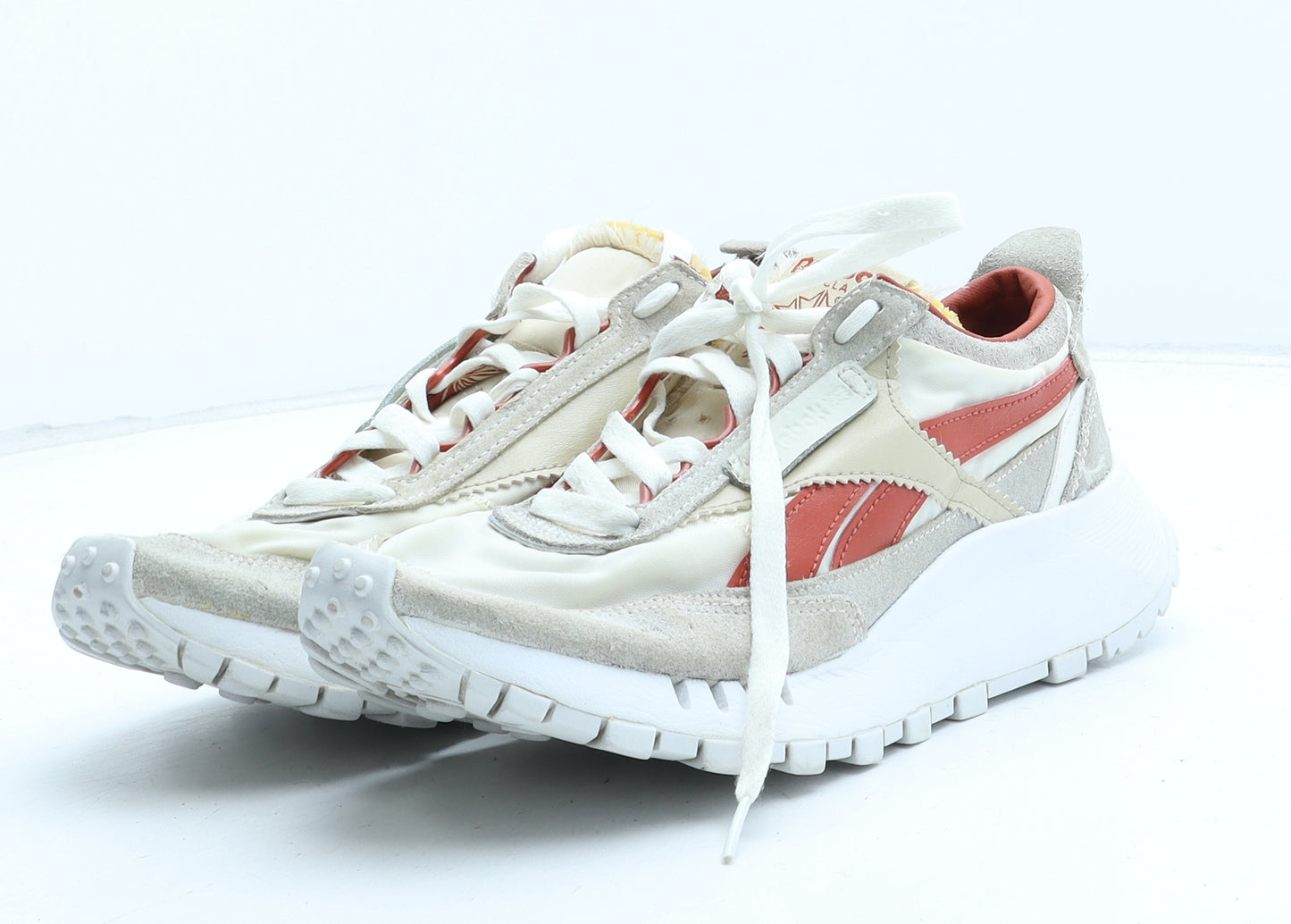 Reebok Womens Beige Synthetic Trainer UK