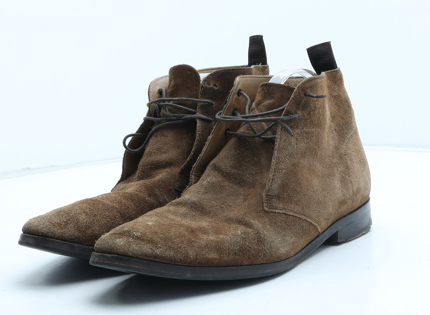 Savile Row Mens Brown Suede Chukka Boot UK 10