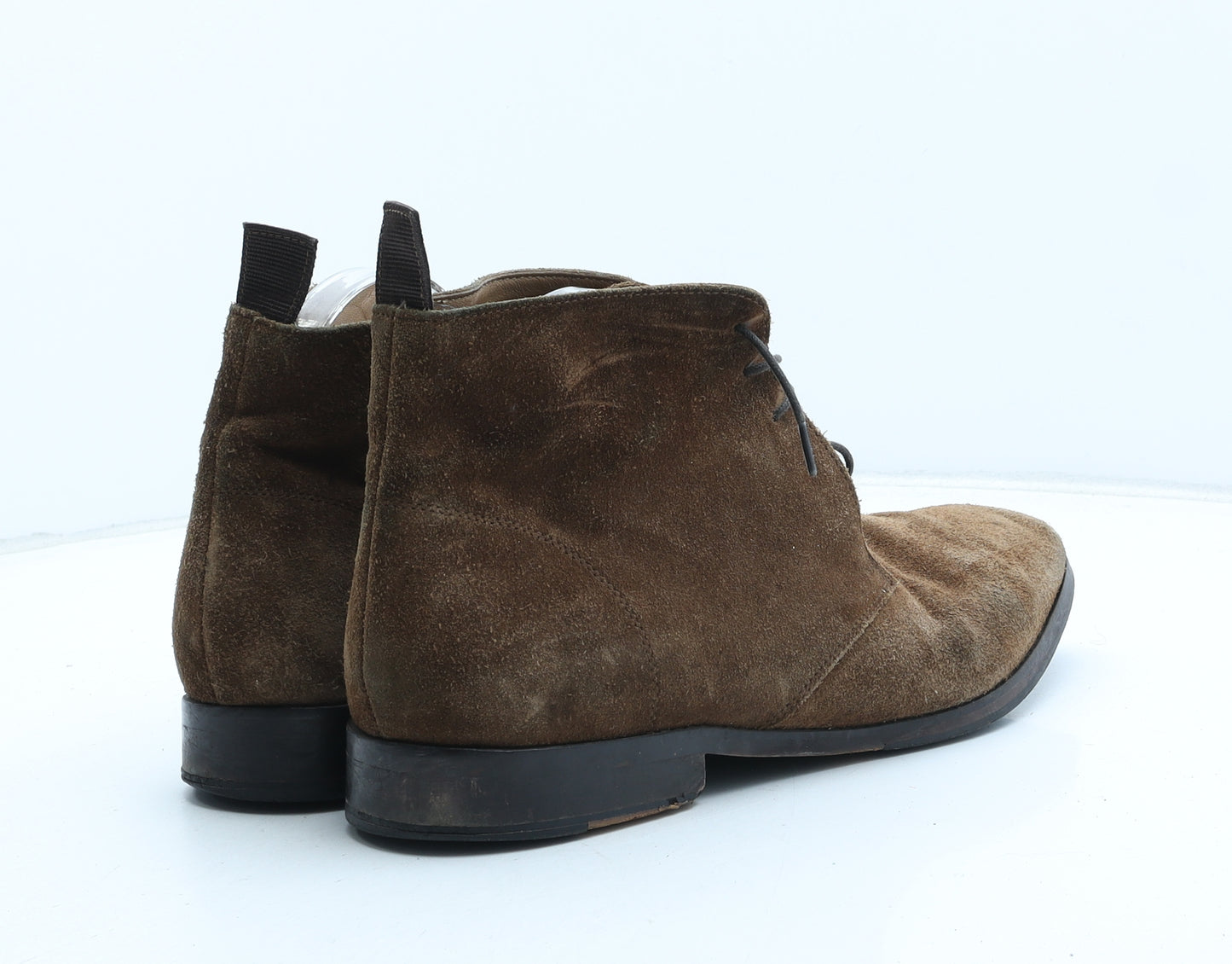 Savile Row Mens Brown Suede Chukka Boot UK 10