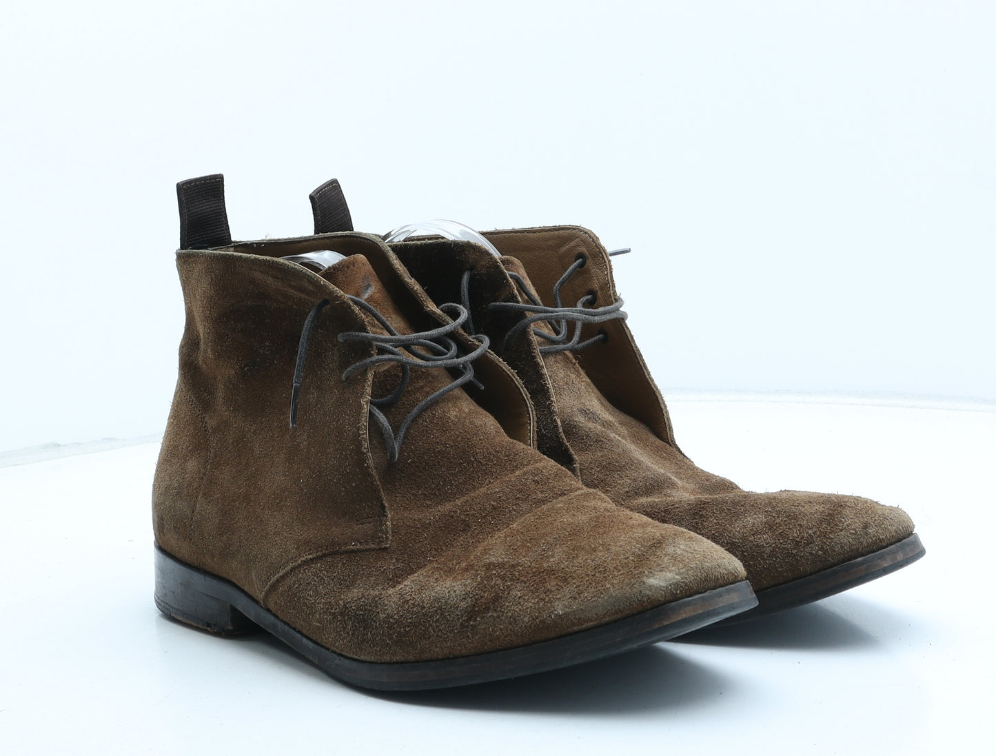 Savile Row Mens Brown Suede Chukka Boot UK 10