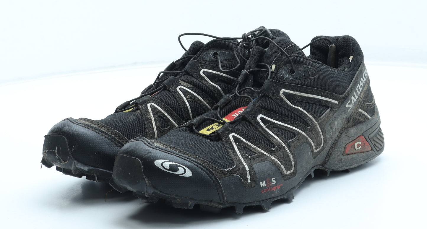 Ortholite Mens Black Polyester Trainer UK 6.5