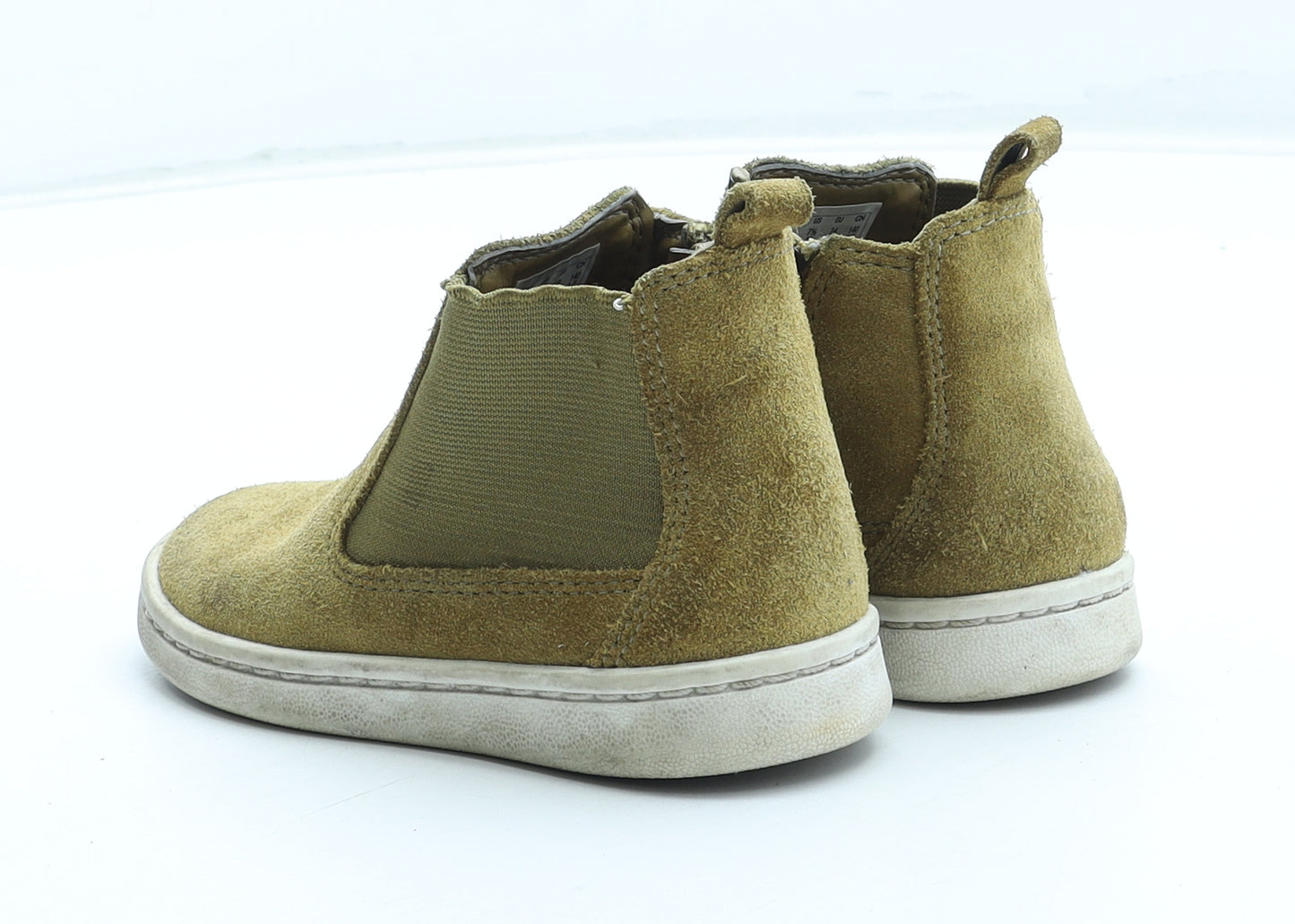 Clarks Boys Brown Leather Chelsea Boot UK 7
