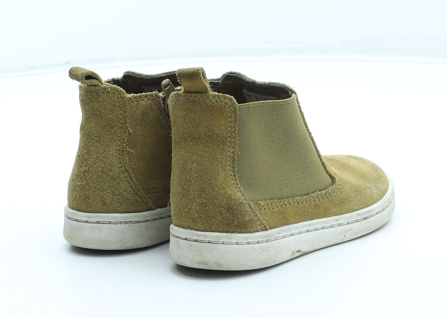 Clarks Boys Brown Leather Chelsea Boot UK 7