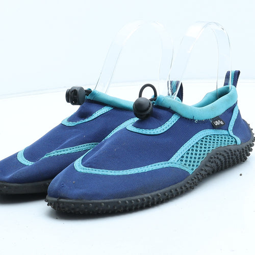 Urban Beach Boys Blue Synthetic Slip On Casual UK 5 - Aqua Shoes