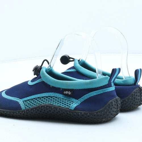 Urban Beach Boys Blue Synthetic Slip On Casual UK 5 - Aqua Shoes