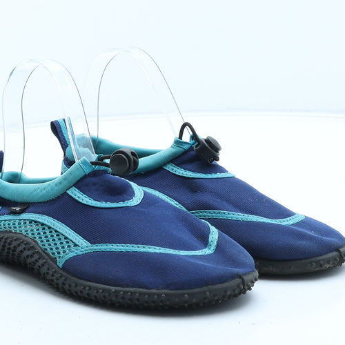 Urban Beach Boys Blue Synthetic Slip On Casual UK 5 - Aqua Shoes