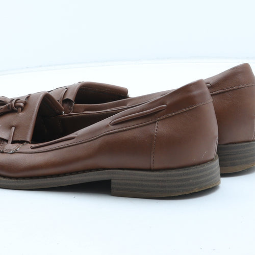 Marks and Spencer Womens Brown Synthetic Loafer Casual UK