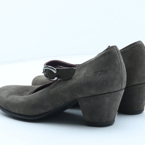 Arche Womens Green Synthetic Court Heel UK - UK Size Estimated 6