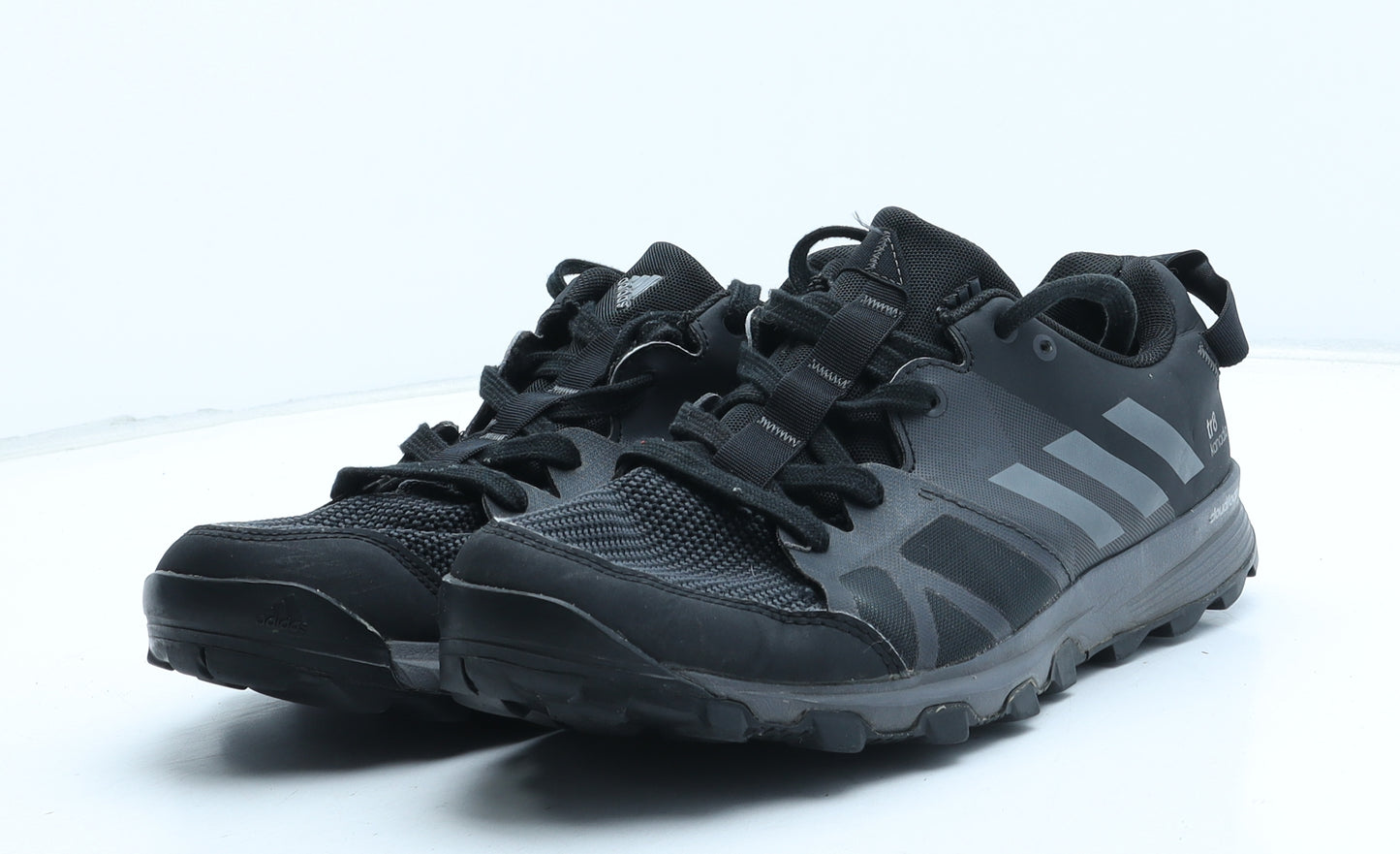 adidas Mens Black Synthetic Trainer UK 9