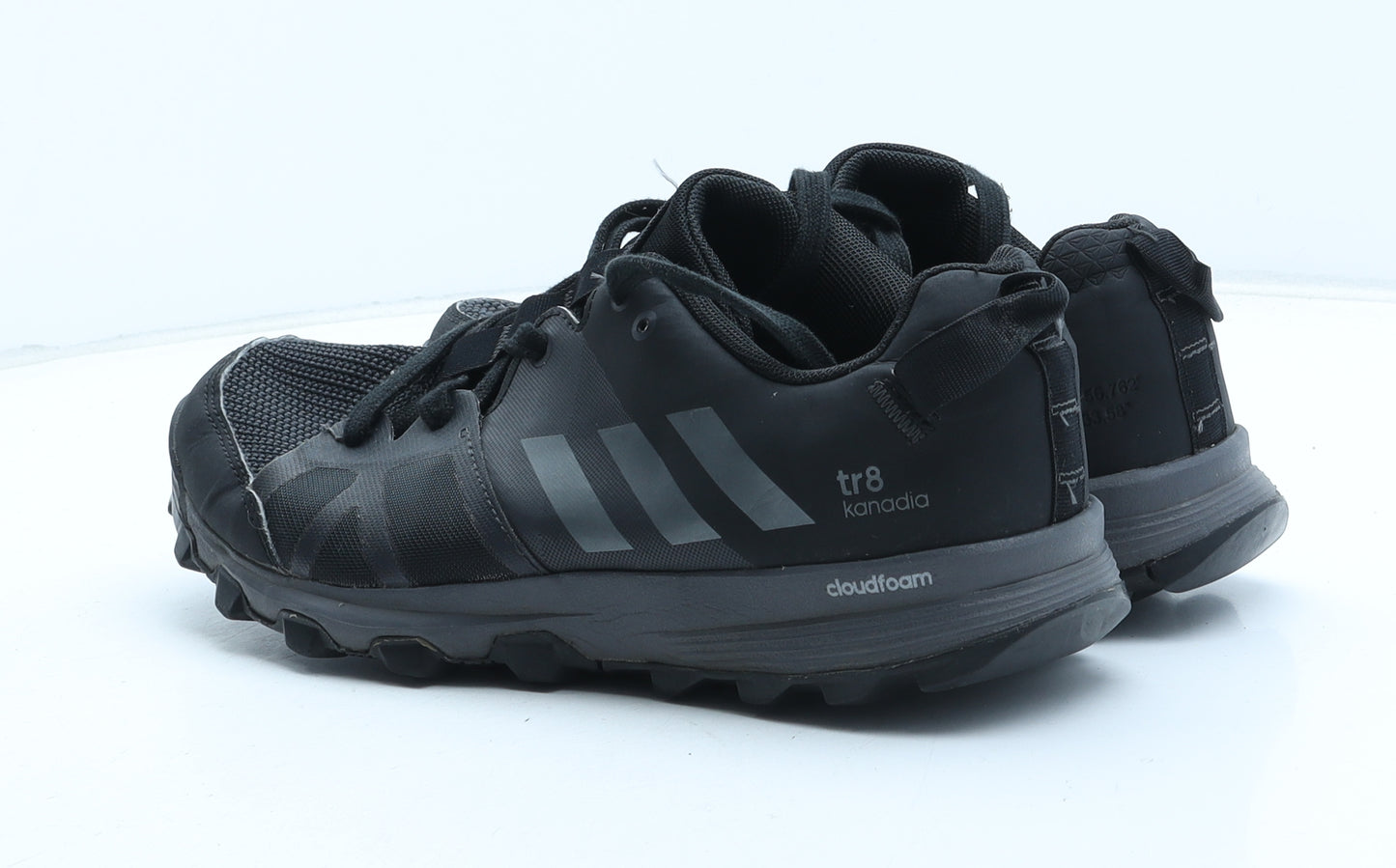 adidas Mens Black Synthetic Trainer UK 9