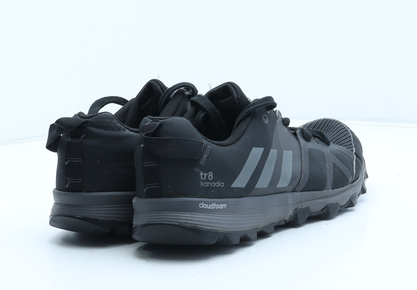 adidas Mens Black Synthetic Trainer UK 9
