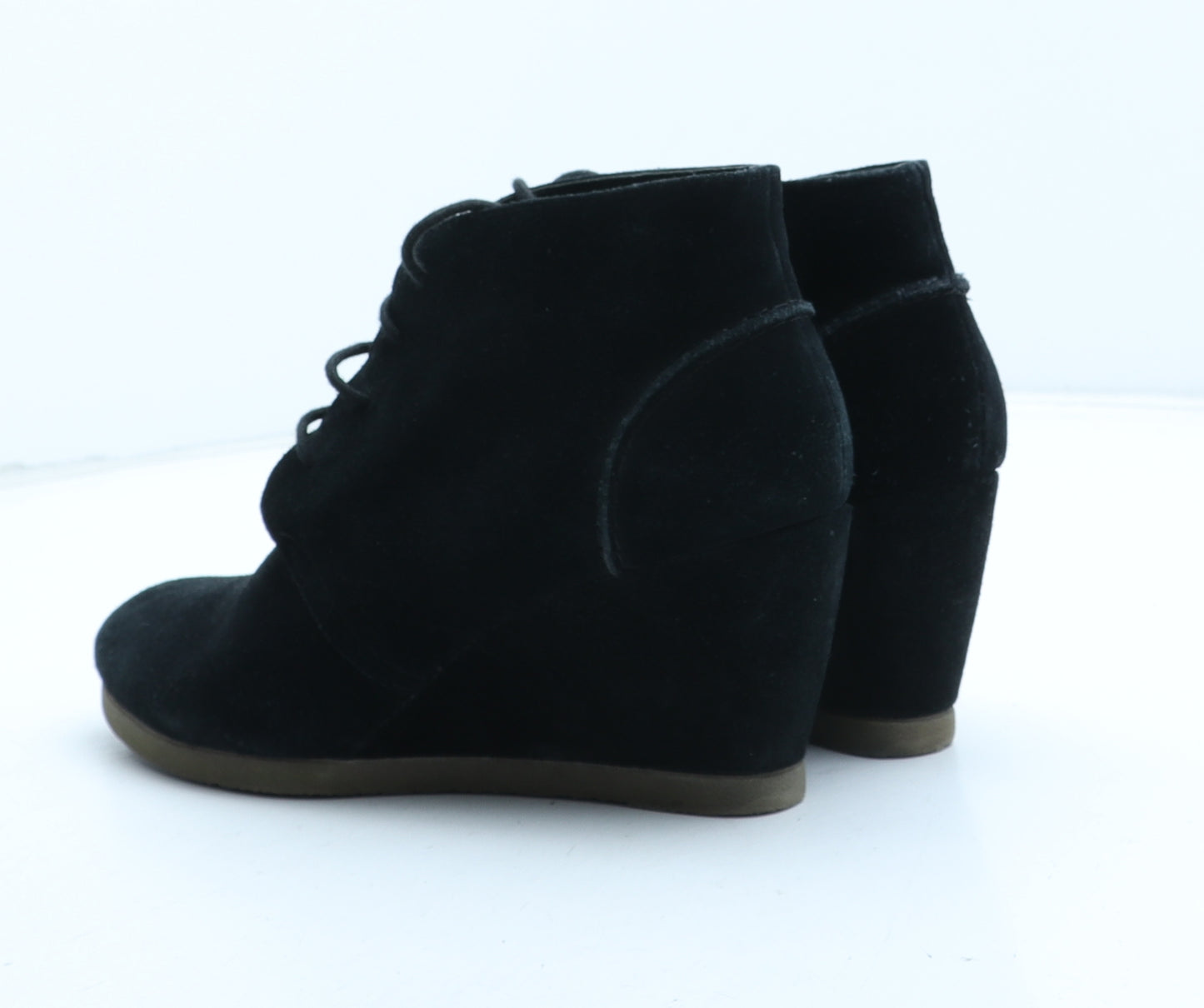Dune Womens Black Suede Bootie Boot UK - UK Size Estimated 6