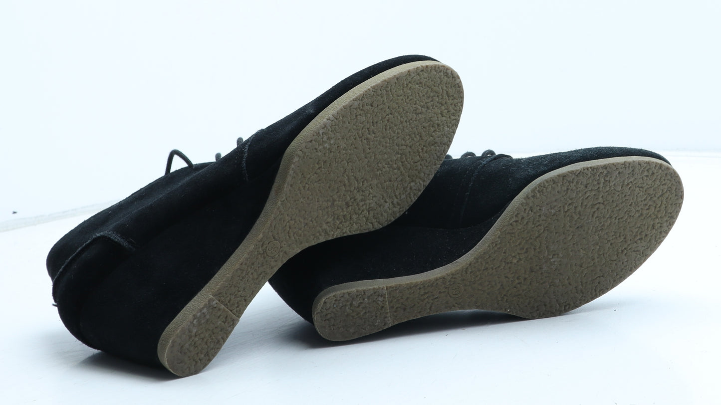 Dune Womens Black Suede Bootie Boot UK - UK Size Estimated 6