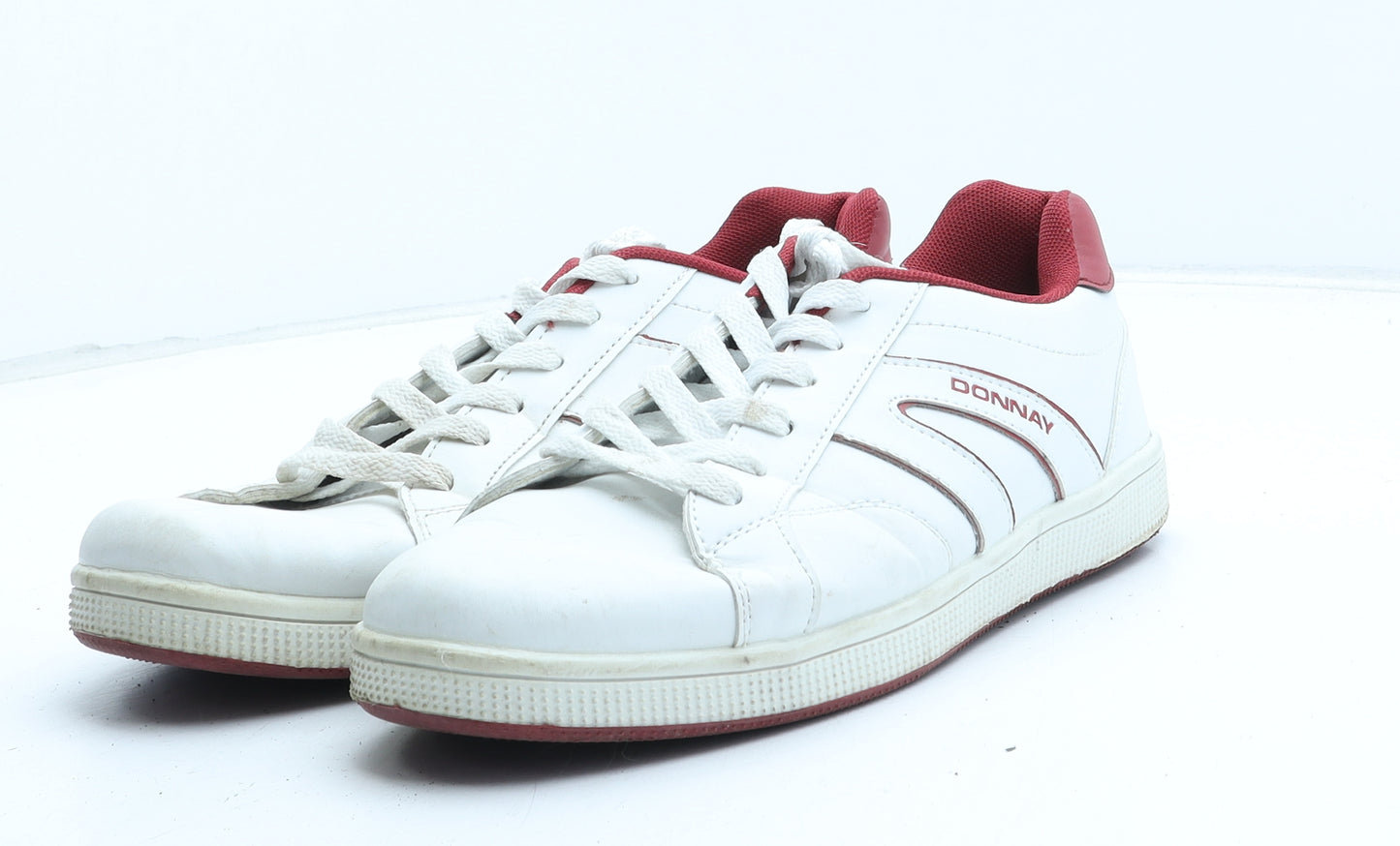 Donnay Mens White Synthetic Trainer UK 8