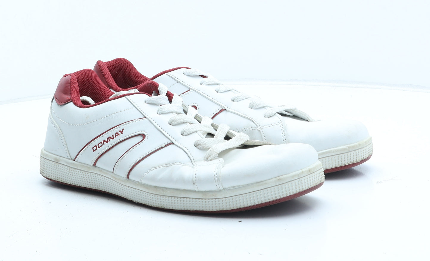 Donnay Mens White Synthetic Trainer UK 8