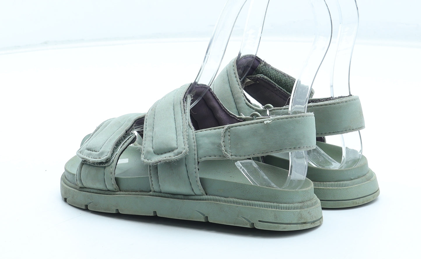 Zara Boys Green Rubber Fisherman Sandal UK 9.5 27