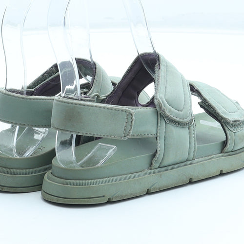 Zara Boys Green Rubber Fisherman Sandal UK 9.5 27