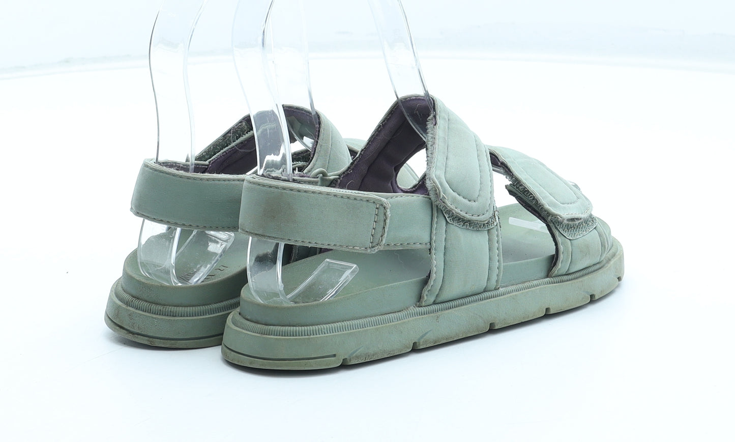 Zara Boys Green Rubber Fisherman Sandal UK 9.5 27