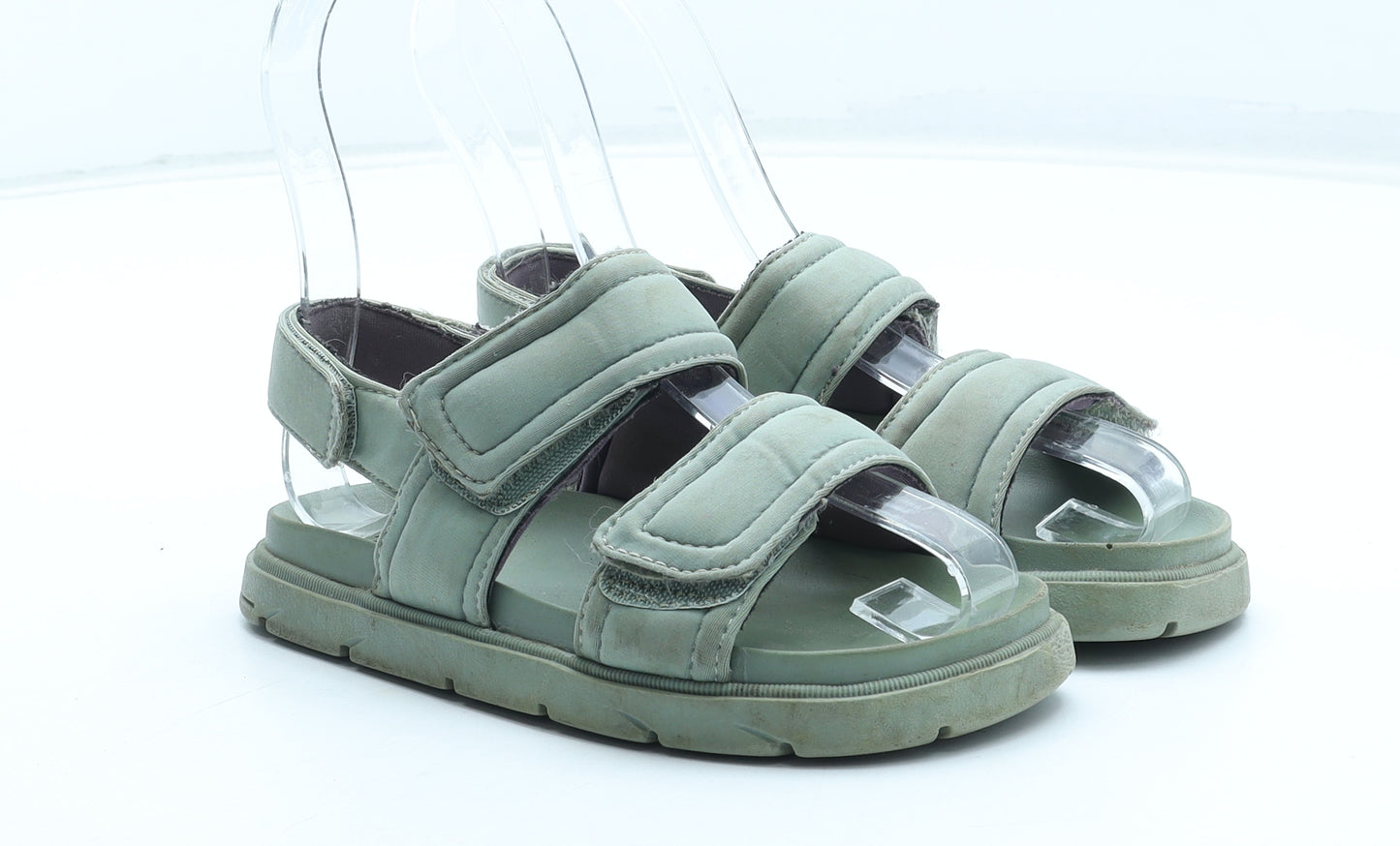Zara Boys Green Rubber Fisherman Sandal UK 9.5 27