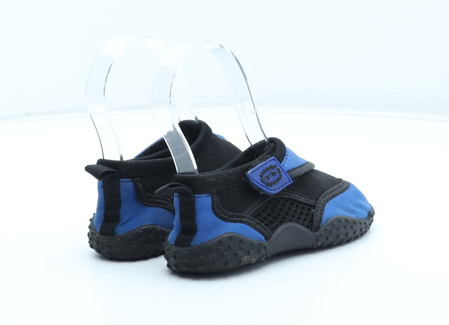 Nalu Boys Blue Colourblock Synthetic Slip On Casual UK 7 - Aqua Shoes