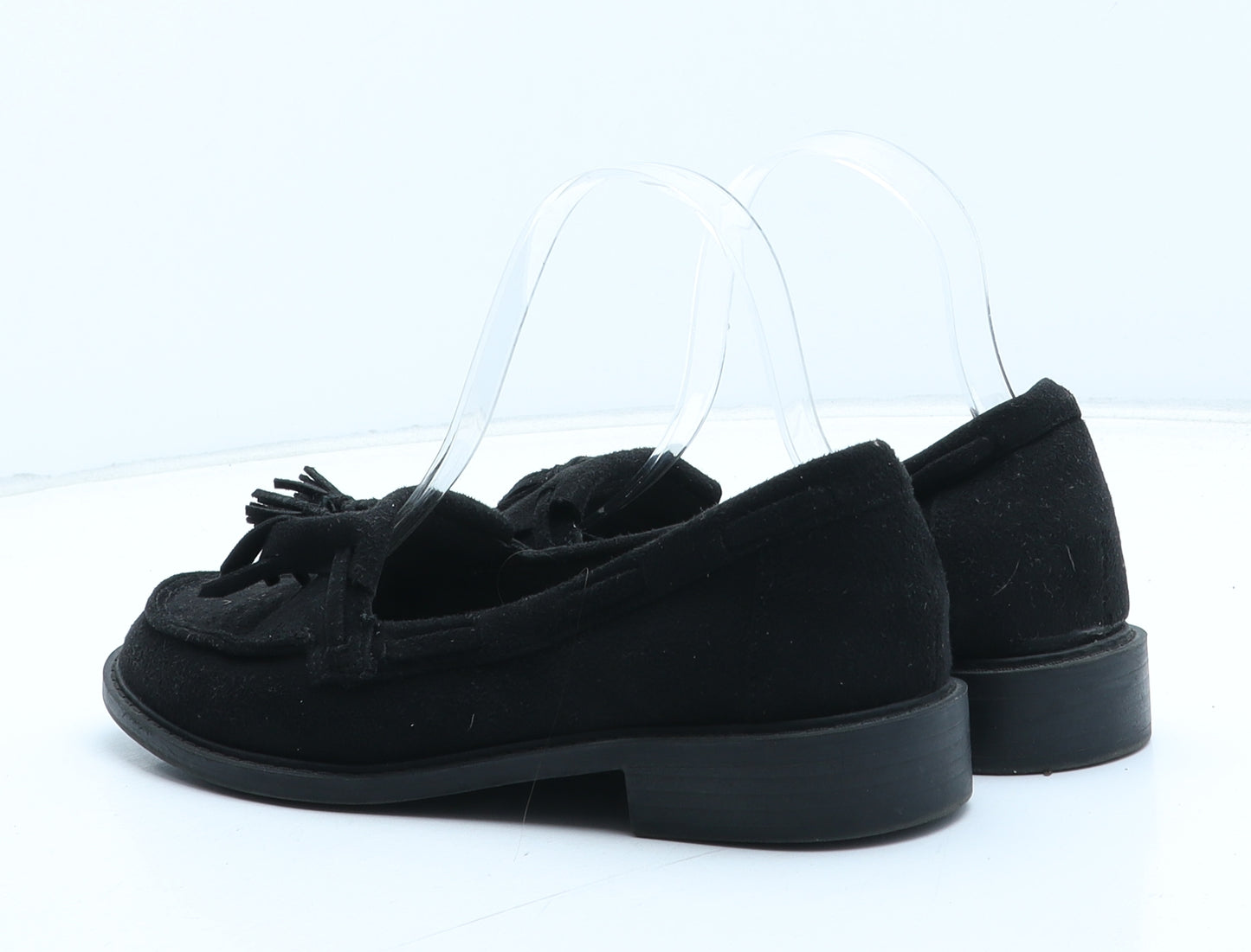 Miso Womens Black Synthetic Moccasin Casual UK