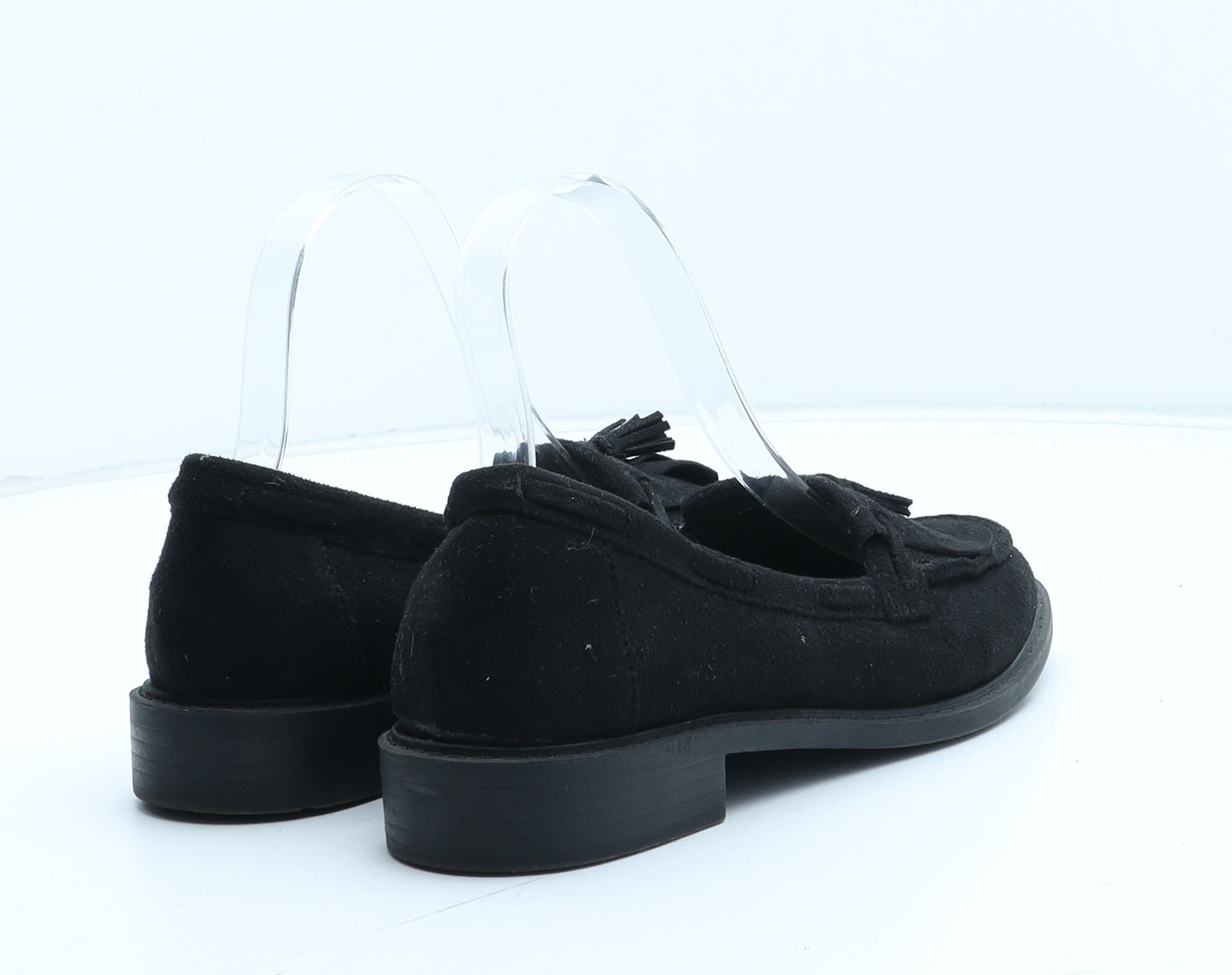 Miso Womens Black Synthetic Moccasin Casual UK