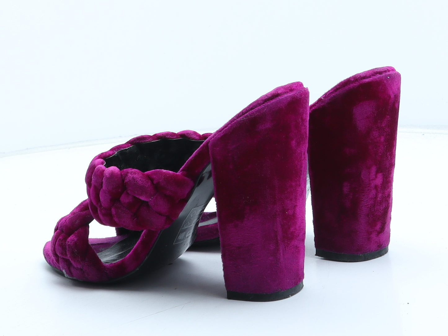 ASOS Womens Purple Synthetic Mule Heel UK