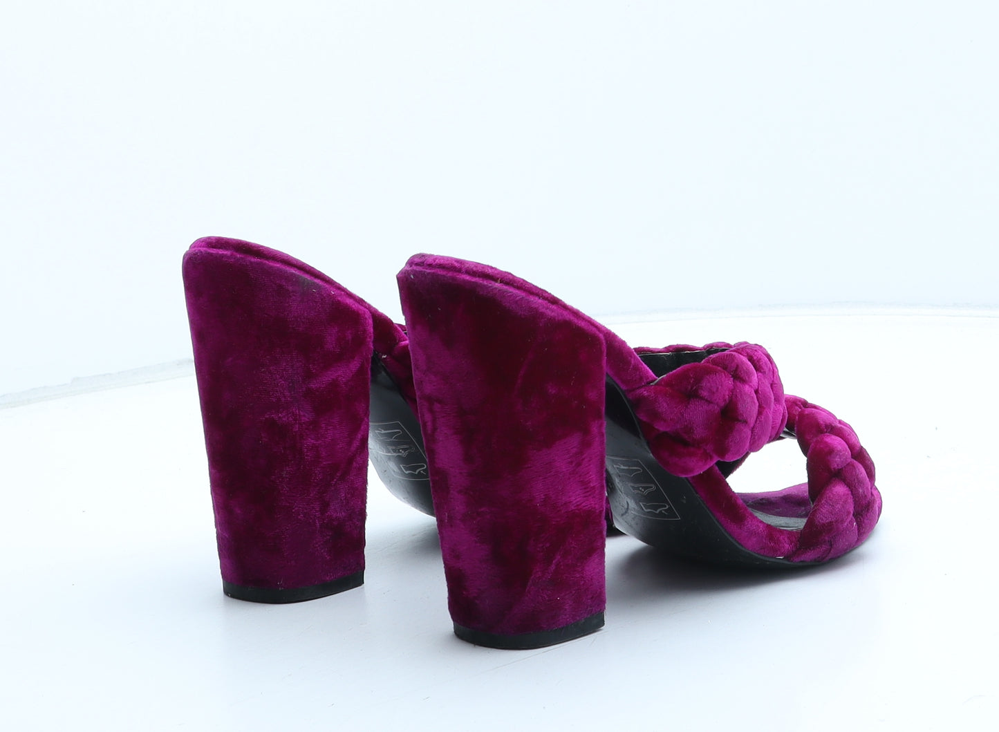 ASOS Womens Purple Synthetic Mule Heel UK