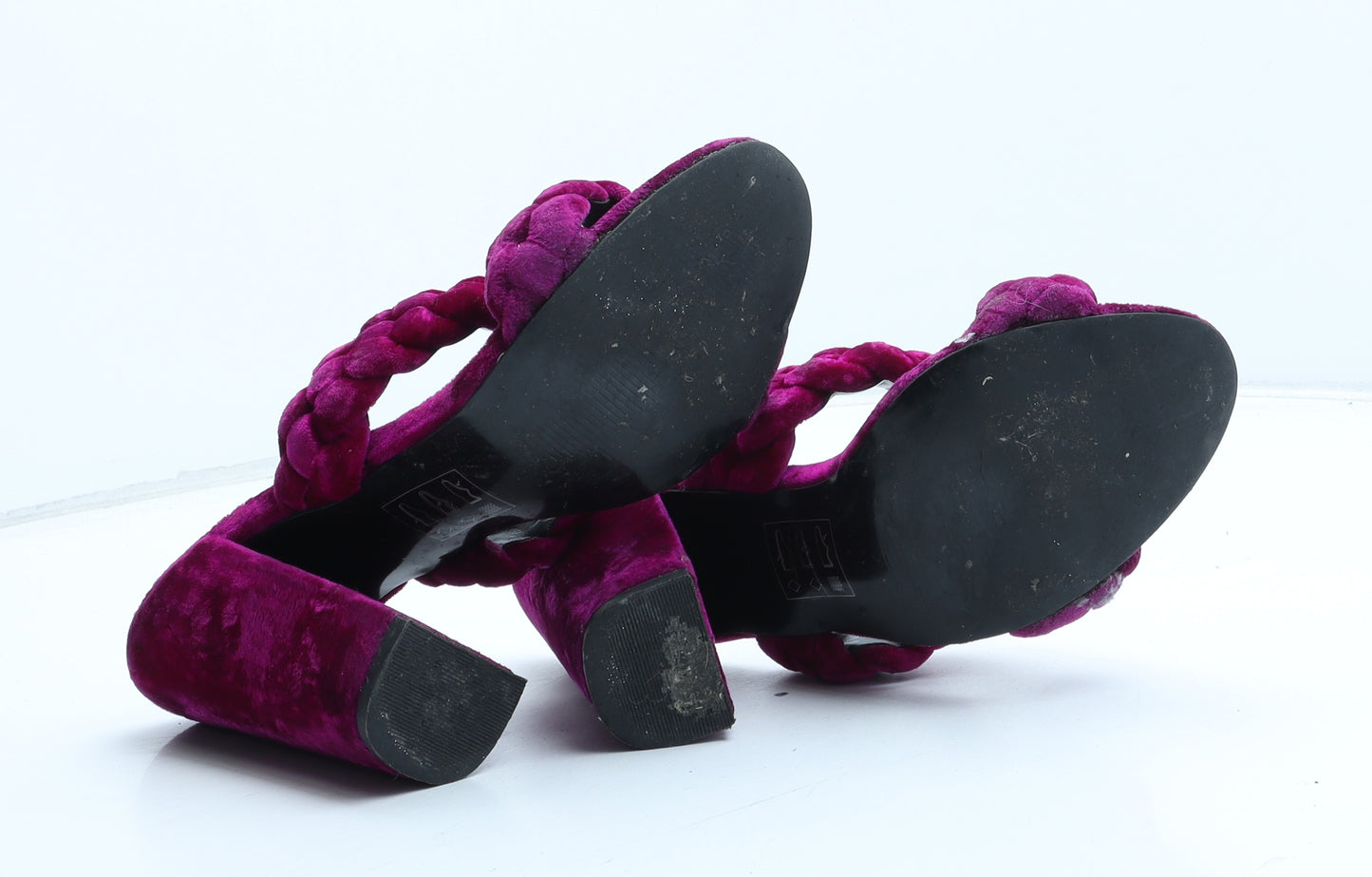 ASOS Womens Purple Synthetic Mule Heel UK