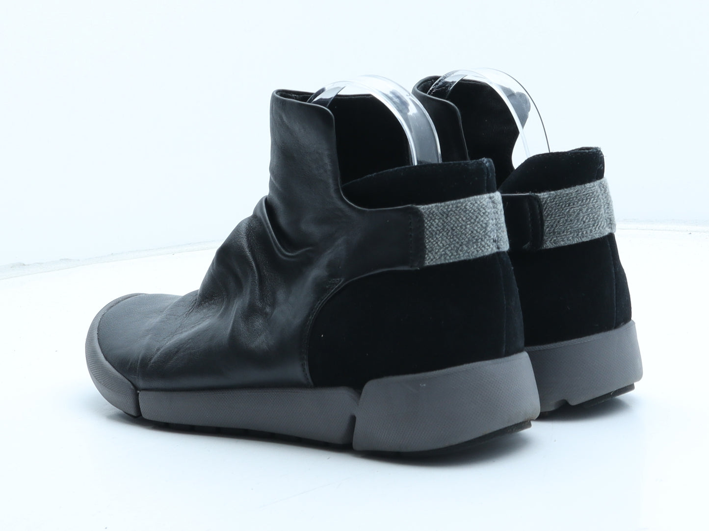 Clarks Womens Black Synthetic Bootie Boot UK