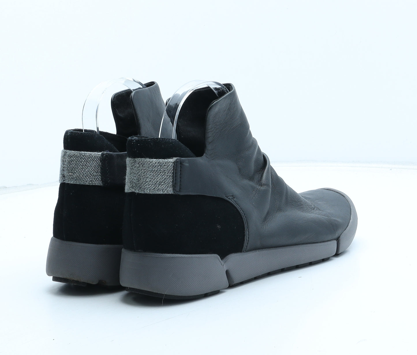 Clarks Womens Black Synthetic Bootie Boot UK