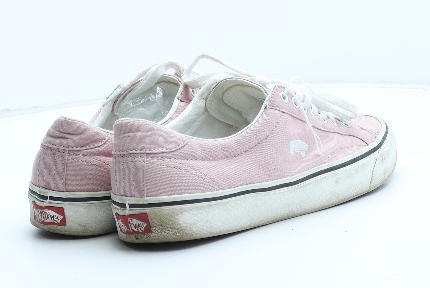 VANS Mens Pink Cotton Trainer UK 9