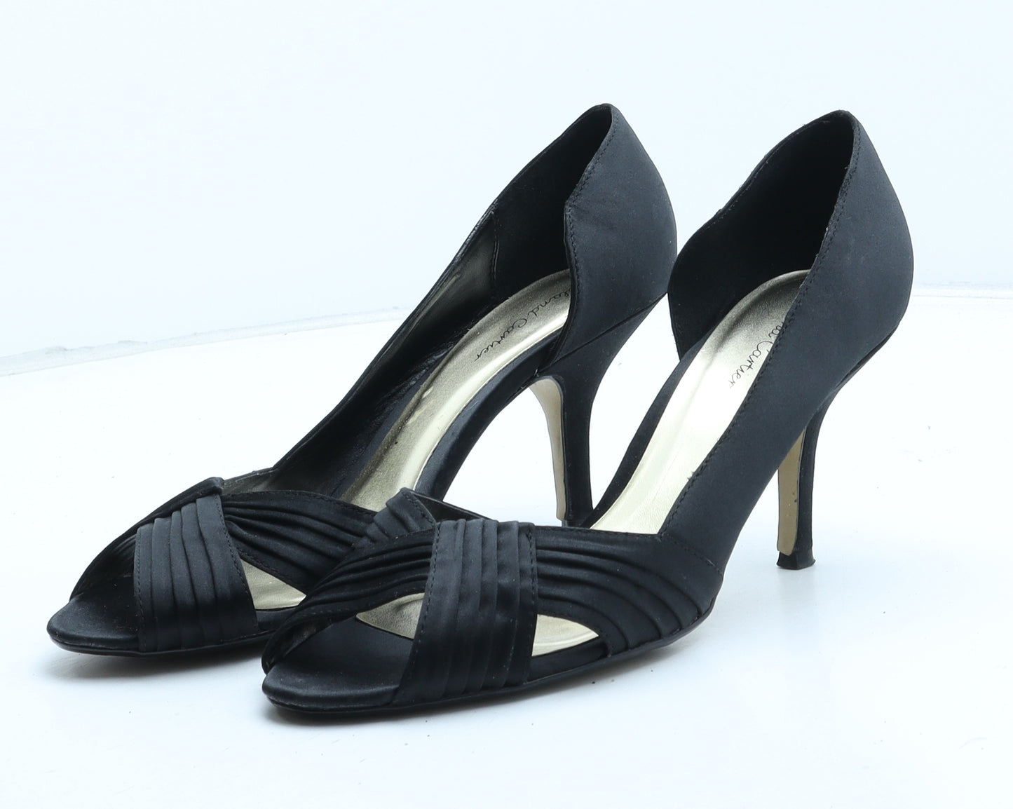 Roland Cartier Womens Black Synthetic D'Orsay Heel UK - UK Size Estimated 7