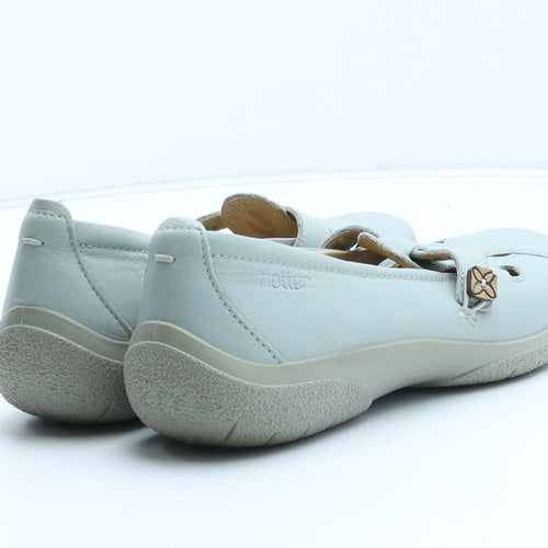 Hotter Womens Green Synthetic Flat Casual UK